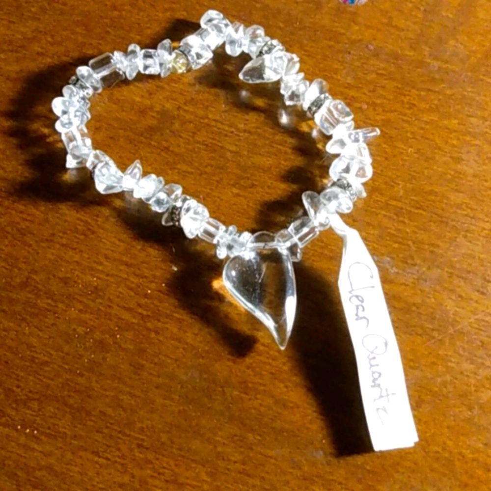 Genuine Gemstone stretch bracelet